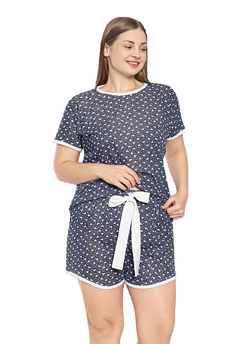 Пижама шорты и футболка  P1454 XL Киев - изображение 1