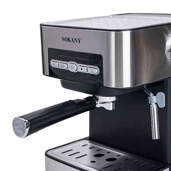 Sokany Кавоварка з трубкою для молока 1,6 л кавомашина для дому 850 Вт Sokany SK-6862 Коломыя