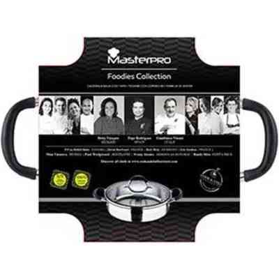 Сотейник MasterPro Foodies collection 3,8 л (BGMP-1503-BK) Винница