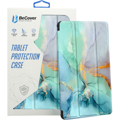 Чехол для планшета BeCover Soft Edge TPU Xiaomi Redmi Pad SE 8.7" Green Marble (712574) Винница - изображение 8