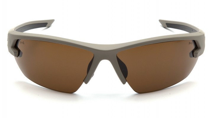 Окуляри захисні Venture Gear Tactical Semtex Tan (bronze) Anti-Fog, коричневі в камуфльованій оправі Запоріжжя - фото 2