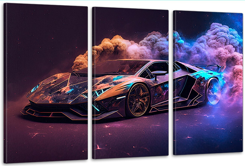 Модульна картина у вітальню/ спальню  Машина     ART-120_3A Київ - фото 1