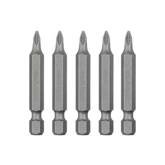 Комплект викруткових насадок, PZ1, 1/4"×50 мм, ACR, S2, 5 од., STORM INTERTOOL VT-0203 Київ