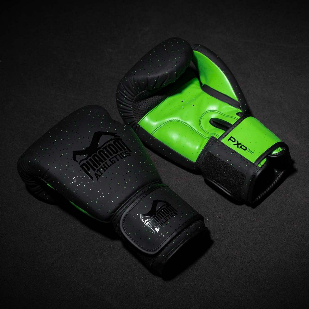 Боксерські рукавиці Phantom Galaxy Black 10 унцій  (Бинти 4м. в подарунок) Каменское - изображение 6
