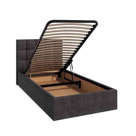 Кровать Chester NewDesign Simple Comfort с нишей для белья 90x190 темно-серый Киев
