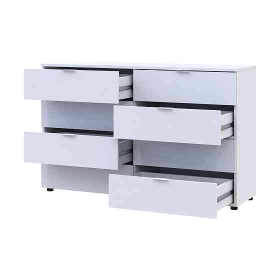 Комод Doros Рон 8 Белый 8 Ящиков 130х38х81 DRS-011774 (41516172) Днепр