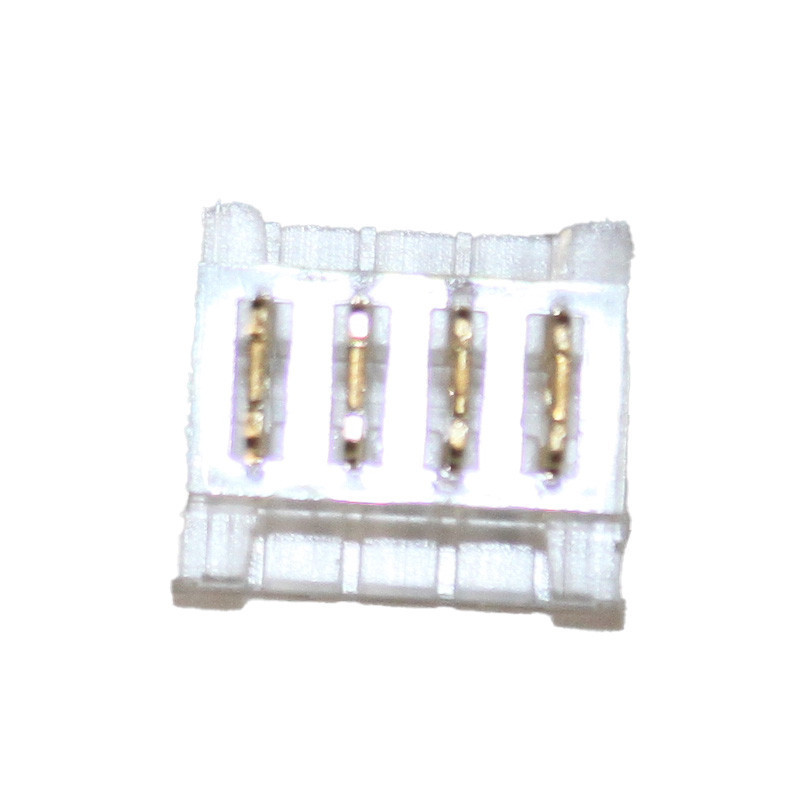 Коннектор прямой 10 мм лента-лента RGB IP20, прозрачный Днепр - изображение 1