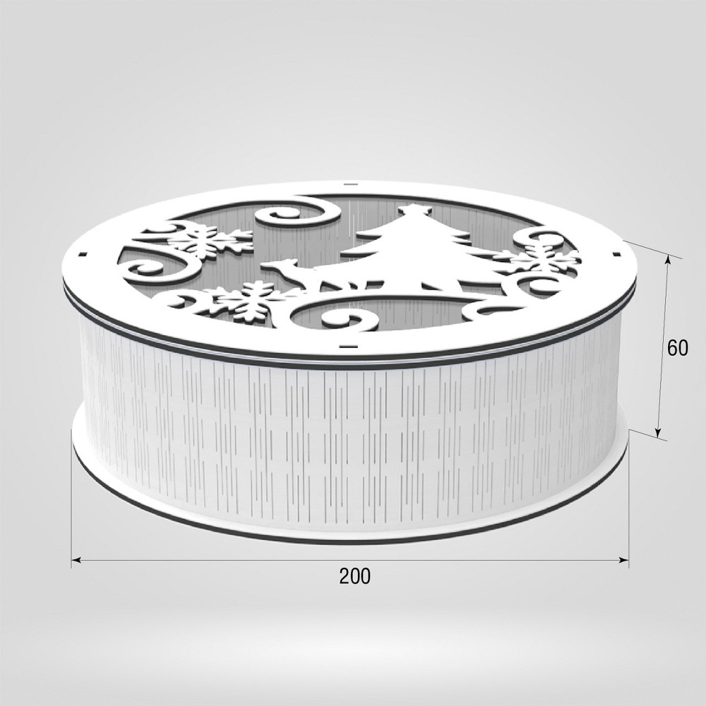 Подарочная коробка EKOSTAR d200 h60 Киев - изображение 3