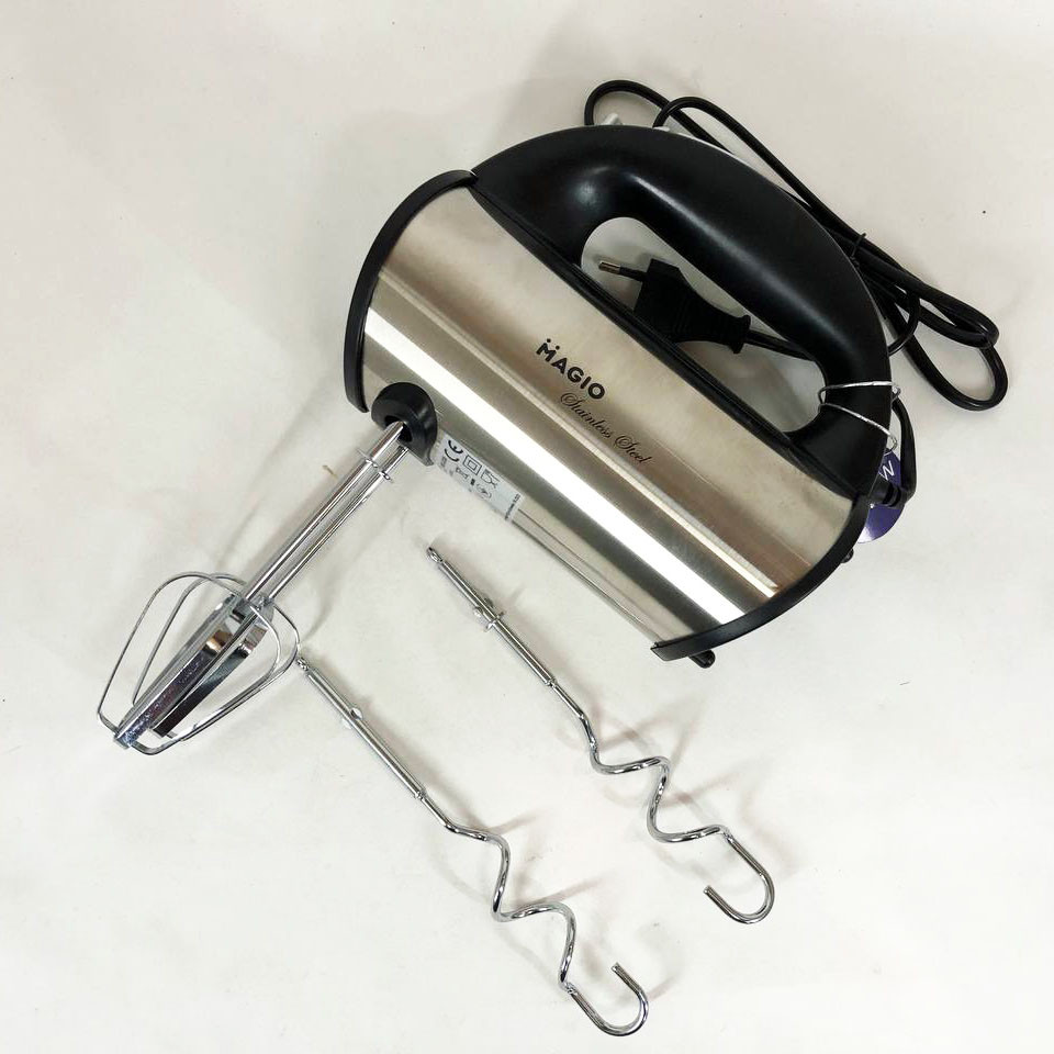 Миксер для теста на кекс, Хороший миксер для кухни с венчиком Бытовой с насадками AU-12 Львов - изображение 1