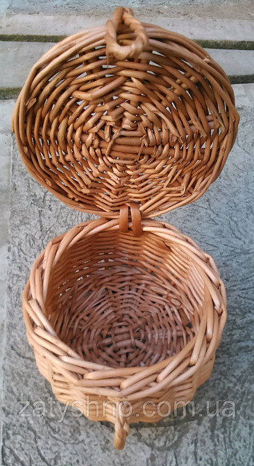 Скринька-кошик із лози Київ - фото 2