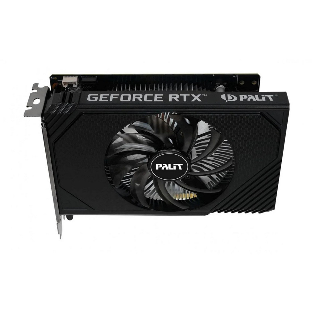 Відеокарта GF RTX 3050 6 GB GDDR6 StormX Palit (NE63050018JE-1072F) Black Харьков - изображение 2