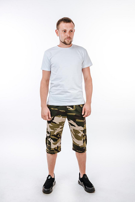 Бриджи мужские, хаки, топ Крохатушка одяг 48-50 Киев - изображение 1