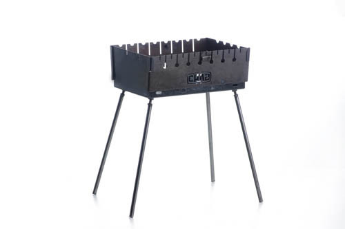 Розкладний мангал кейс товщиною 2 мм на 8 шампурів СИЛА Харків - фото 1