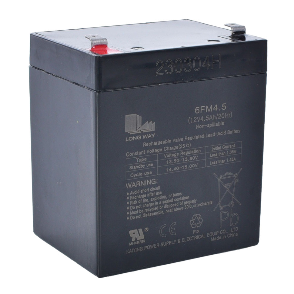Аккумуляторная батарея универсальная LONG WAY 12V4,5Ah-BATTERY Винница - изображение 1