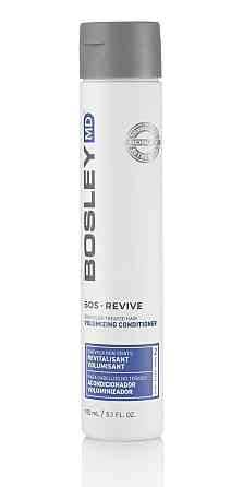 Набір для відновлення стоншеного нефарбованого волосся (поживний шампунь, кондиціонер, ущільнюючий догляд) BOS Revive BOSLEY Дніпро