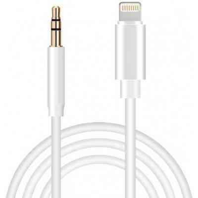 Перехідник Lightning to Jack 3.5 мм white 1.0m XoKo (AUX-001-WH) Вінниця