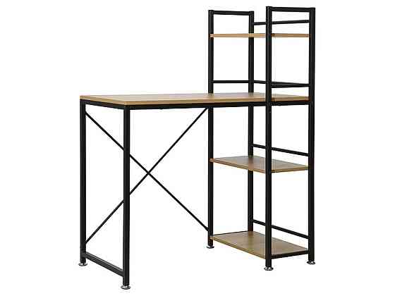 Бюро B-036 дуб/чорний Дніпро