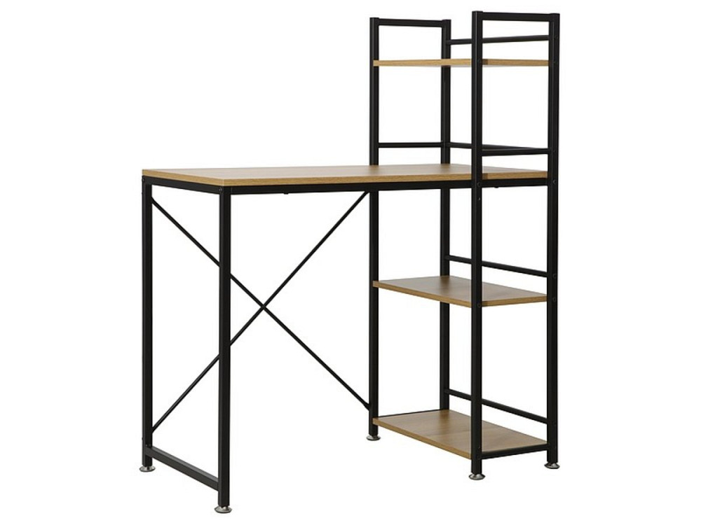 Бюро B-036 дуб/чорний Дніпро - фото 1