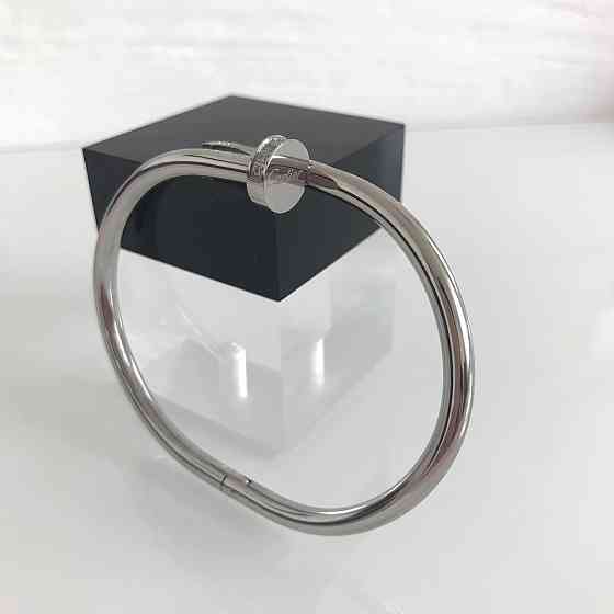 Cartier браслет цвях покриття білим золотом/картина браслет цвях Одеса