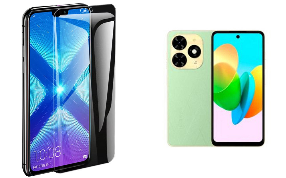 Защитное стекло NeoGlass для Tecno Spark 20, Spark 20c, Spark 20 Pro, Spark 20 Pro+ – ультрапрозрачное и Киев - изображение 2