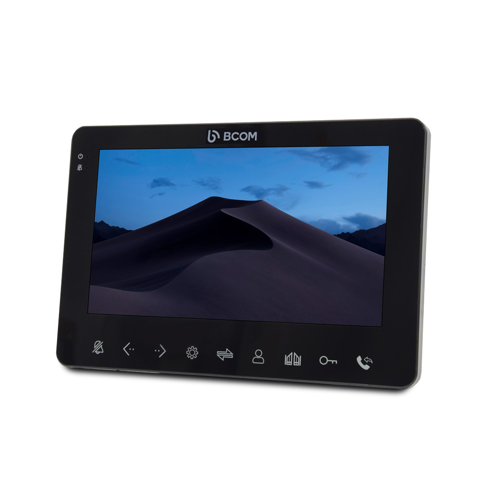 Відеодомофон 7 дюймів BCOM BD-780 Black Київ - фото 4