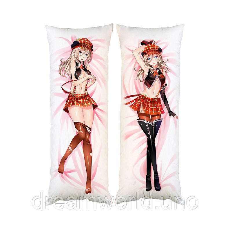 Подушка дакімакура Пожирач богів Аліса Іллініка декоративна подушка для обіймання двостороння 40х120 Харків - фото 1
