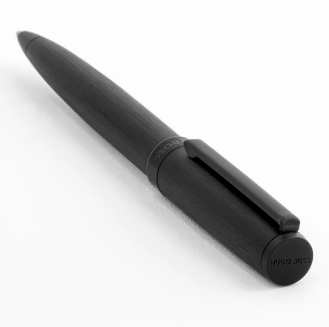 Кулькова ручка Gear Brushed Black Ровно