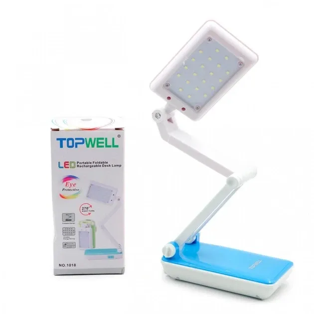 Настольная LED-лампа 5387 на батарейках, портативная, с гибкой ножкой, для чтения и работы, без проводов Одесса - изображение 2