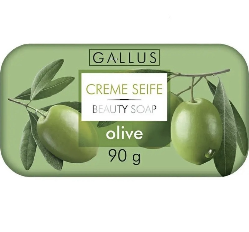 Мило для рук Gallus Creme Seife Olive Оливкове 90 г Виноградів - фото 2