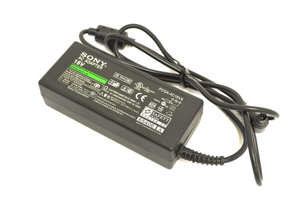 Блок питания для ноутбука Sony 65W 16V 4A 6.5x4.4mm PCGA-AC16V6 Orig Вінниця - фото 1