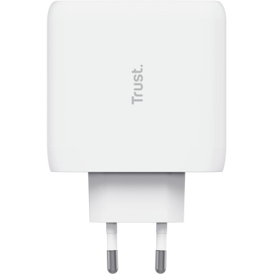 Зарядное устройство Trust Maxo 65W 2xUSB-C PD white (25381_TRUST) Винница - изображение 3