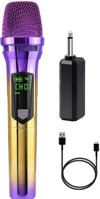 Микрофон беспроводной и аудио адептер. Киев - изображение 4