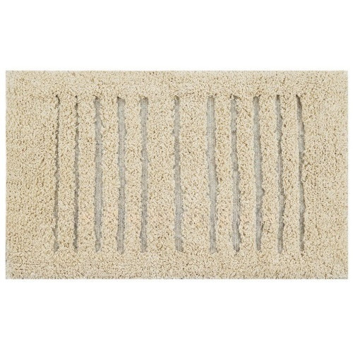 Килимок для підлоги туалетних та ванних кімнат СОФТА 45x75 TM Dariana бежевий з лініями Житомир - изображение 2