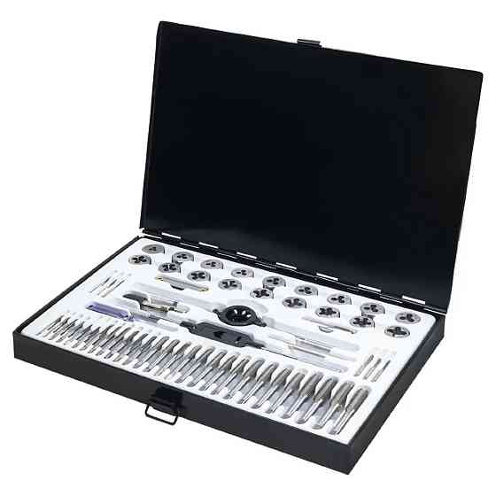 Набір метричних мітчиків та плашок 58 предметів JBC-M058-1 Одесса