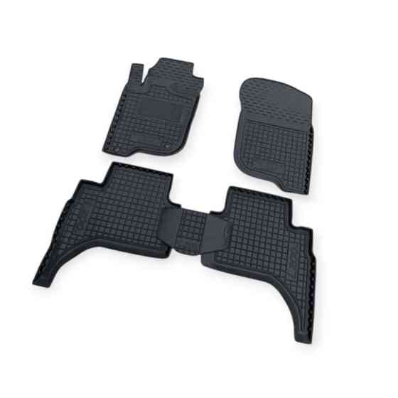 Килимки mitsubishi l 200 2016-> (коротка база) борт 2,5 см, з перемичкою салону Мукачево