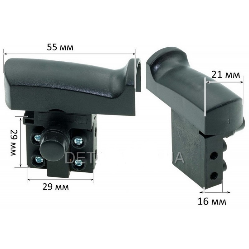 Кнопка (21*55) HLT-10A Полтава - изображение 1
