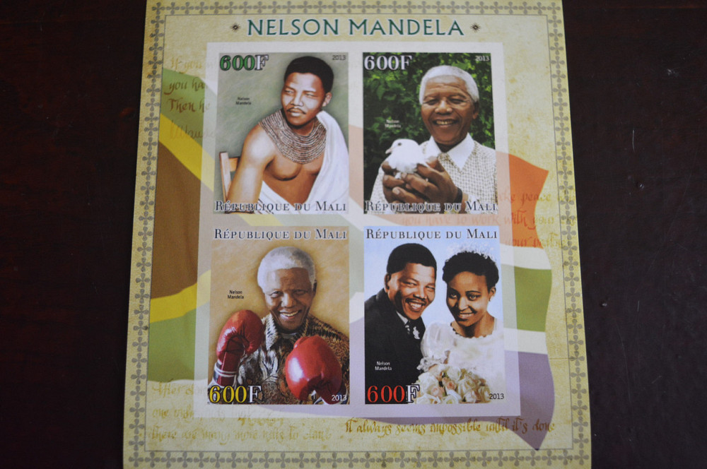 Мали. Історія. Личности. Блок. 2014 рік (А-30) Полтава - фото 1