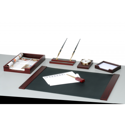 Настольный набор Bestar деревянный 6 предметов Красное дерево (6148XDU) Винница