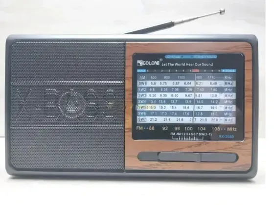 Портативний радіоприймач Golon RX-3050 з MP3, USB, microSD, вбудованим акумулятором, автоскануванням та FM/AM/SW Одеса
