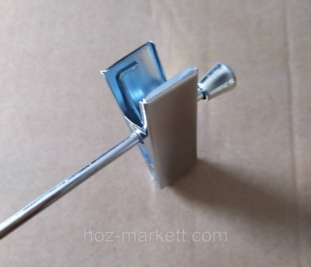 Вішалки плічка, тремпель білий брючний 35 см металевий з хромованим гачком з декором дерево Харків - фото 5