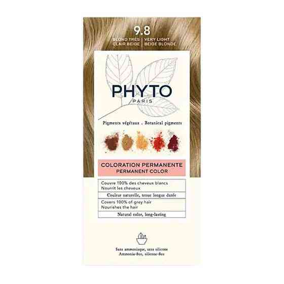 Фито Фитоколор безаммиачная крем-краска для  Phyto PhytoColor Coloration Permanente 9.8 бежевий блондин 112 мл Днепр