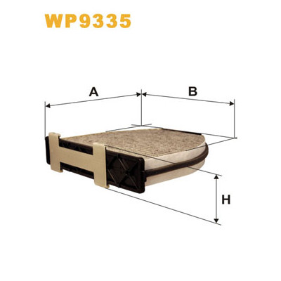 Фільтр салону Wixfiltron WP9335 Вінниця - фото 1