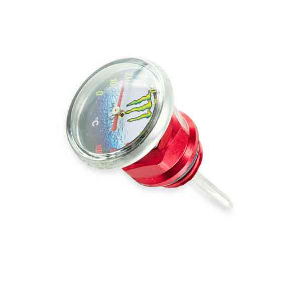 Щуп мопед Дельта, мотоцикл Альфа d=19mm L=62 червоний (+ датчик температури) олії Мукачево