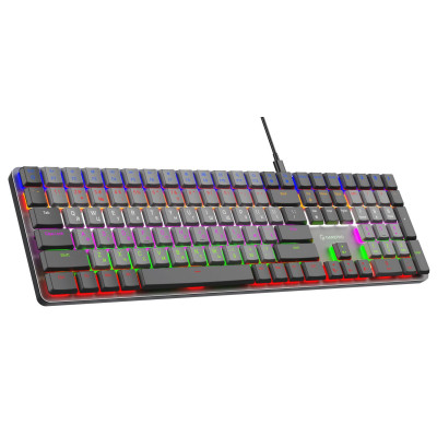 Клавиатура GamePro MK145R Red Swich Low Profile USB Dark Gray (MK145R) Винница - изображение 8