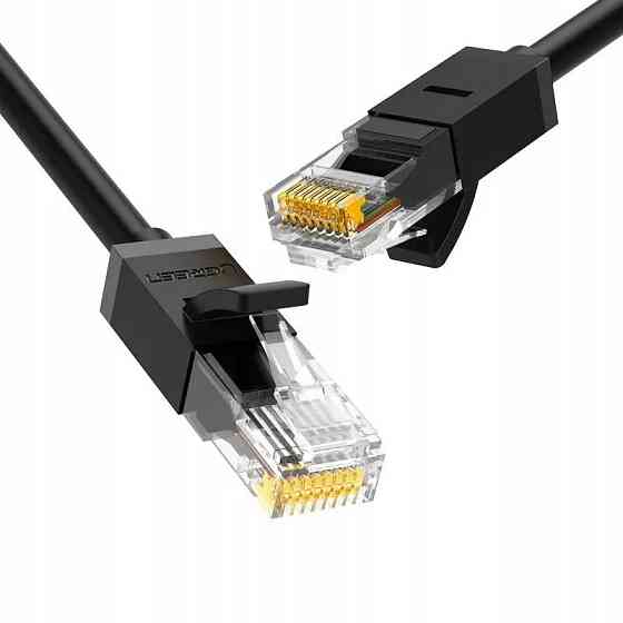 Мережевий кабель UGREEN NW102 Cat 6 U / UTP Lan Flat Cable 2m (Black)(UGR-50174) Одеса