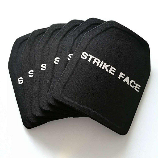 Комплект легких бронеплит Strike face NIJ III (3 класс ДСТУ) 1.7 кг Винница - изображение 3