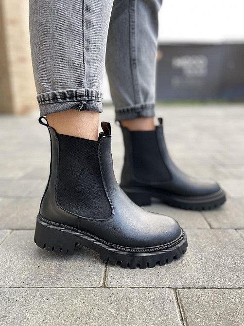Lonza Черевики жіночі LONZA 382-3561 чорні (зима, шкіра натуральна) (5184) 40 Коломыя - изображение 8