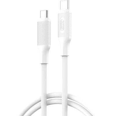 Дата кабель USB-C to USB-C NBQ265B-CC white XO (NB-Q265B-CC.white) Винница - изображение 1