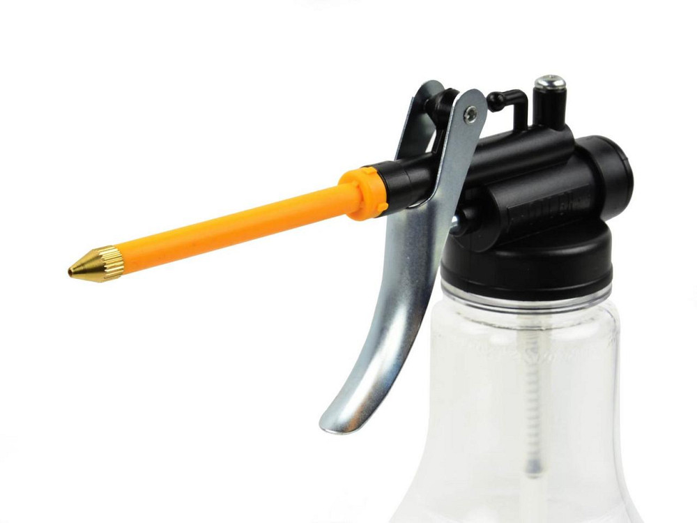 Олив'ярка (маслянка) "GeKo" profi 250 мл пластикова прозора Стрий - фото 2