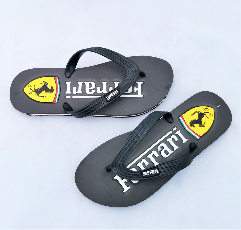Чоловічі В'єтнамки Капці FERRARI Шльопанці Сірі Шльопанці (розміри: 41,42,43,44) Дніпро - фото 5